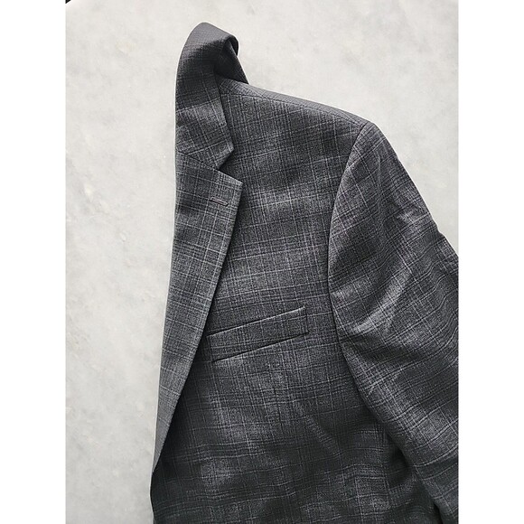 Lauren By Ralph Lauren Black Label Men's Classic Fit Plaid Sport Coat 42R - Picture 14 of 16